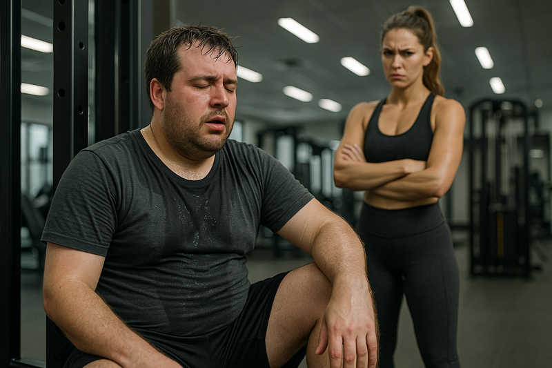 good but the man is too fat make him a little thinner